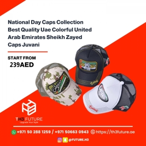 Celebrate UAE National Day with Colorful Sheikh Zayed Caps